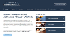 Desktop Screenshot of chicagonursinghomelawyer.com